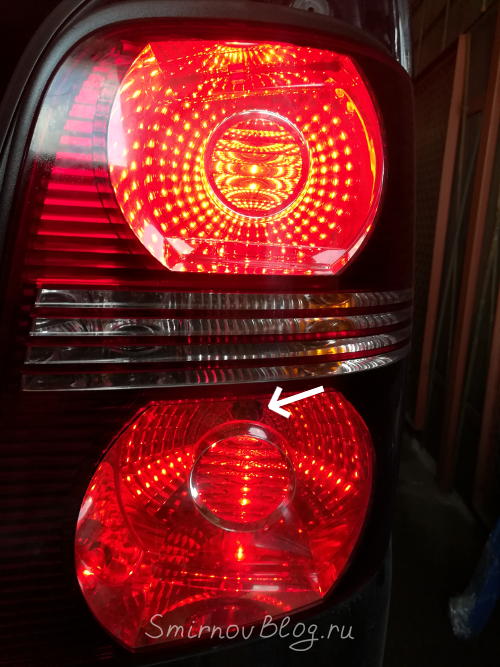 Замена ламп на VW Touran 1T2