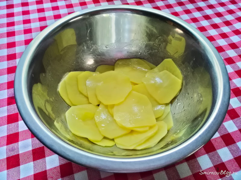 Картофельные чипсы в духовке рецепт