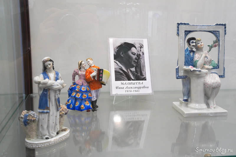 Работы скульптора: Малышева Нина Александровна. Музей Дулёвского фарфорового завода Работы скульптора: Малышева Нина Александровна. Музей Дулёвского фарфорового завода