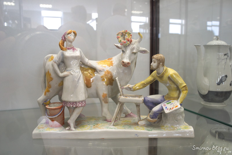 Экспонаты Музея Дулёвского фарфорового завода Экспонаты Музея Дулёвского фарфорового завода