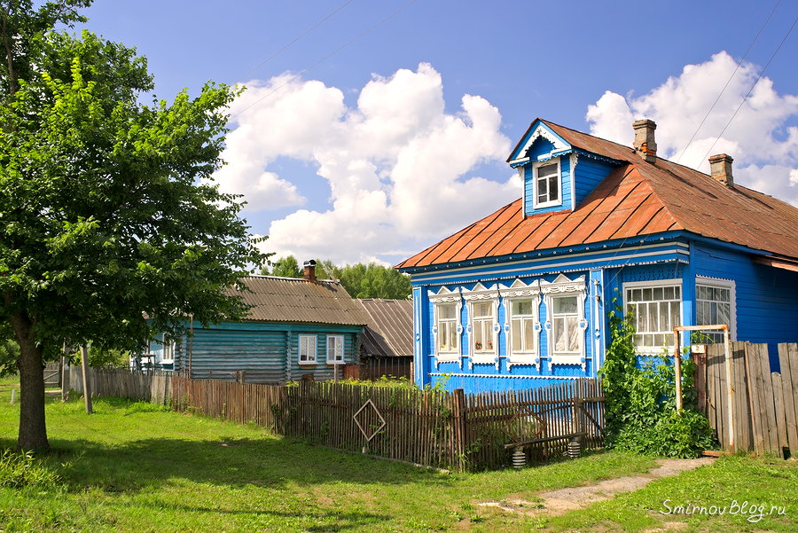 Деревня Бабино, Владимирская область Настоящая русская деревня Бабино недалеко от Гусь-Хрустального