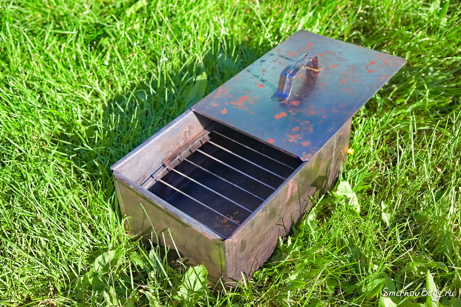 Даже в простейшей коптильне можно вкусно закоптить рыбу