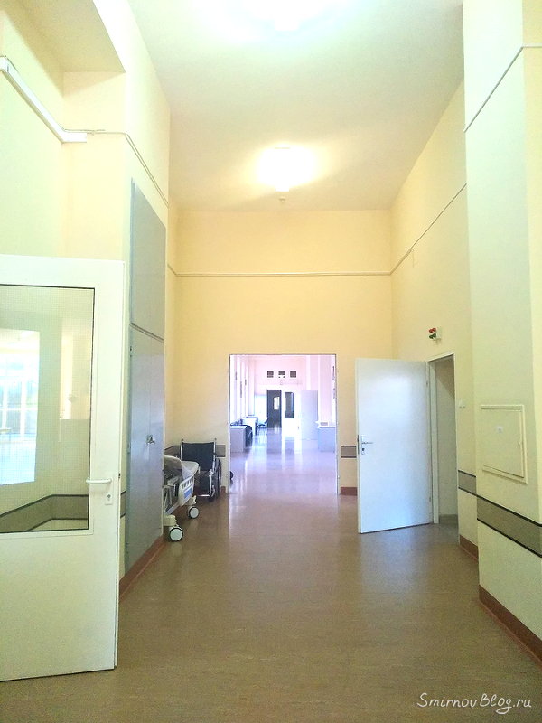 Множественная миома матки больших размеров - моя история Коридор послеоперационного отделения Университетской клинической больницы №1 им. Сеченова