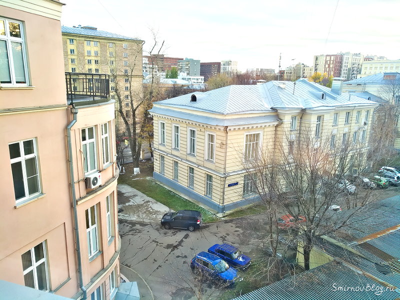 Множественная миома матки больших размеров - моя история Вид из окна платной палаты в Сеченовской больнице