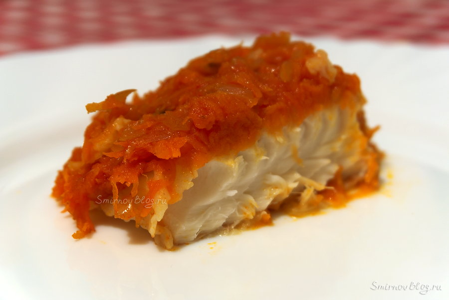 Рецепт рыбы под маринадом из моркови и лука
