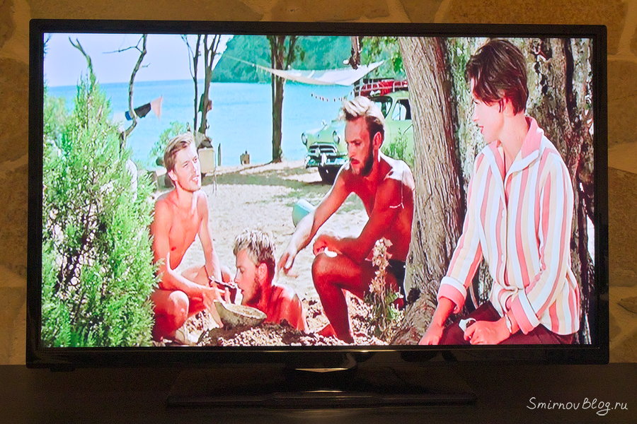 Кадр из фильма "Три плюс два" в киношной версии