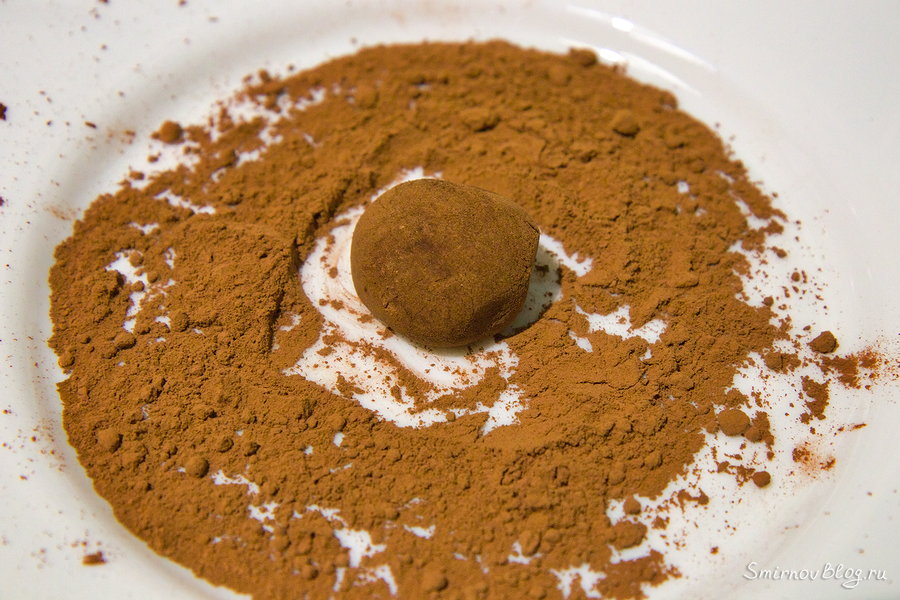 Трюфели из молочной смеси "Малютка"