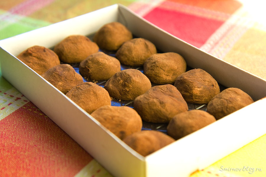 Трюфели из детской молочной смеси