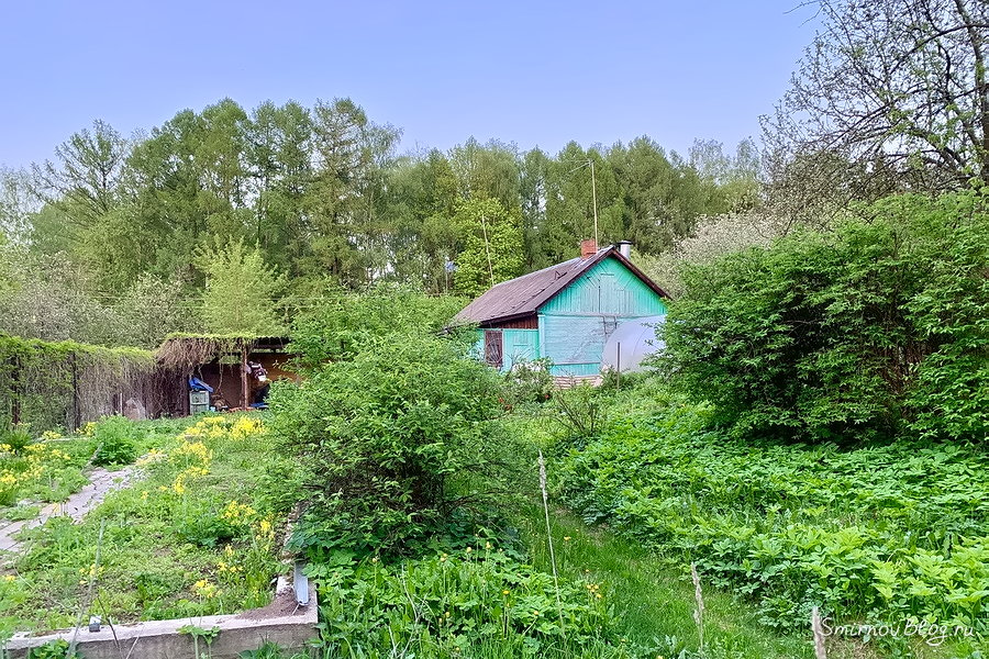 Старый новый загородный дом