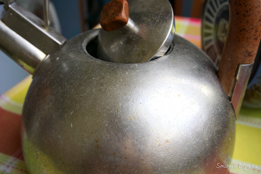 Как отмыть кастрюлю от нагара Способ как отмыть чайник от нагара и жира
