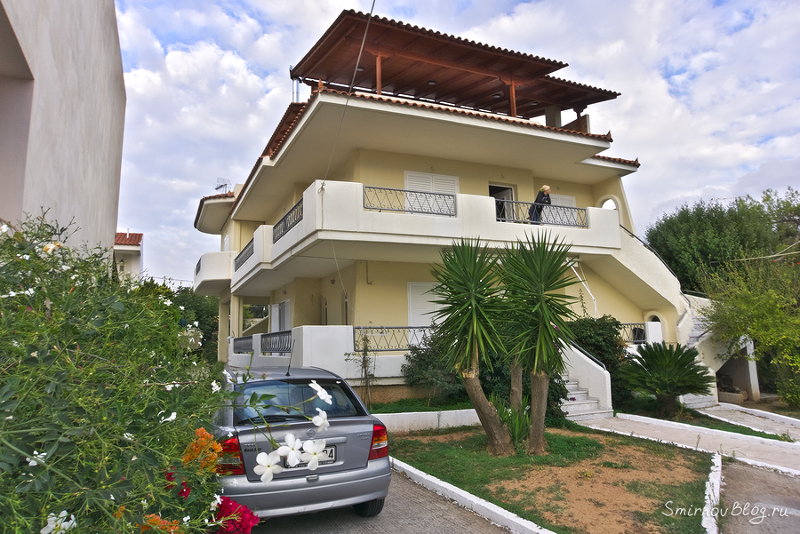 Отзыв об апартаментах Rose’s House рядом с аэропортом Афины