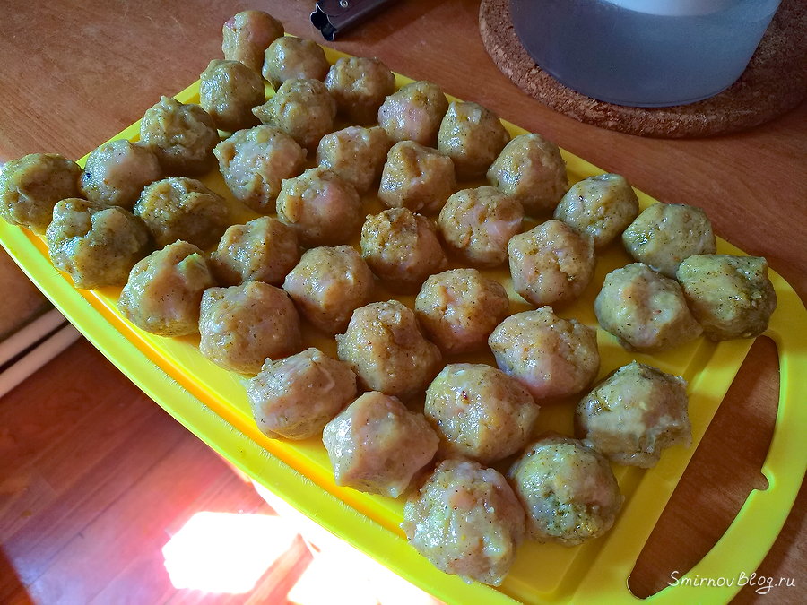 Суп с куриными фрикадельками и вермишелью Фрикадельки из куриного фарша